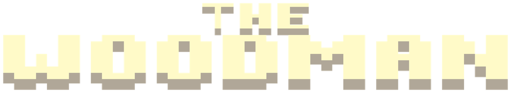 The Woodman transparent logo